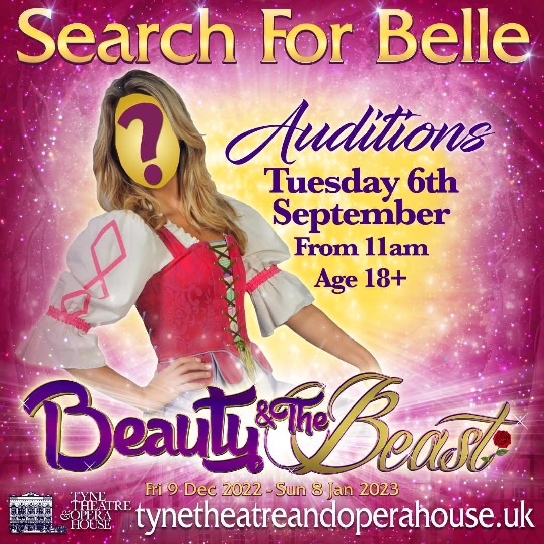 Your chance to play 'Belle' in Beauty and the Beast! Tyne Theatre