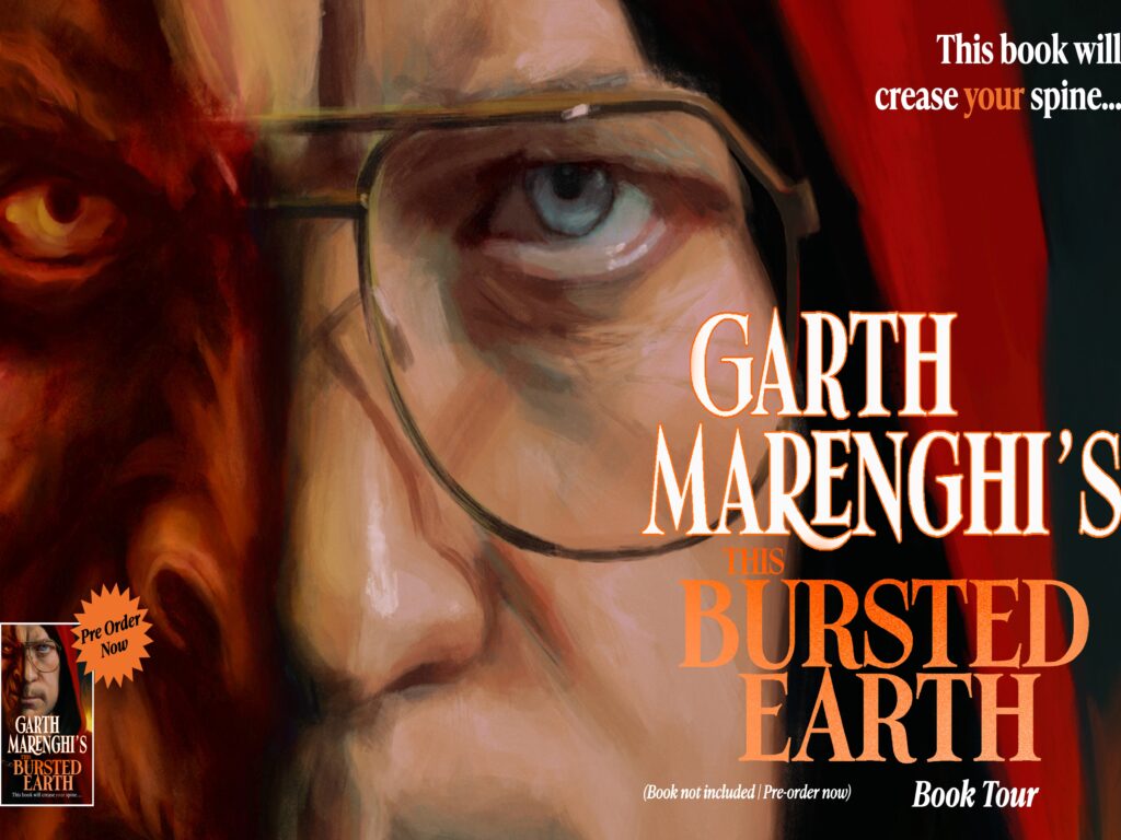Garth Marenghi – This Bursted Earth Book Tour