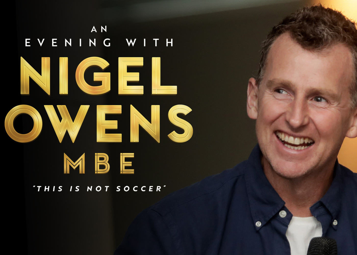 An Evening with Nigel Owens MBE