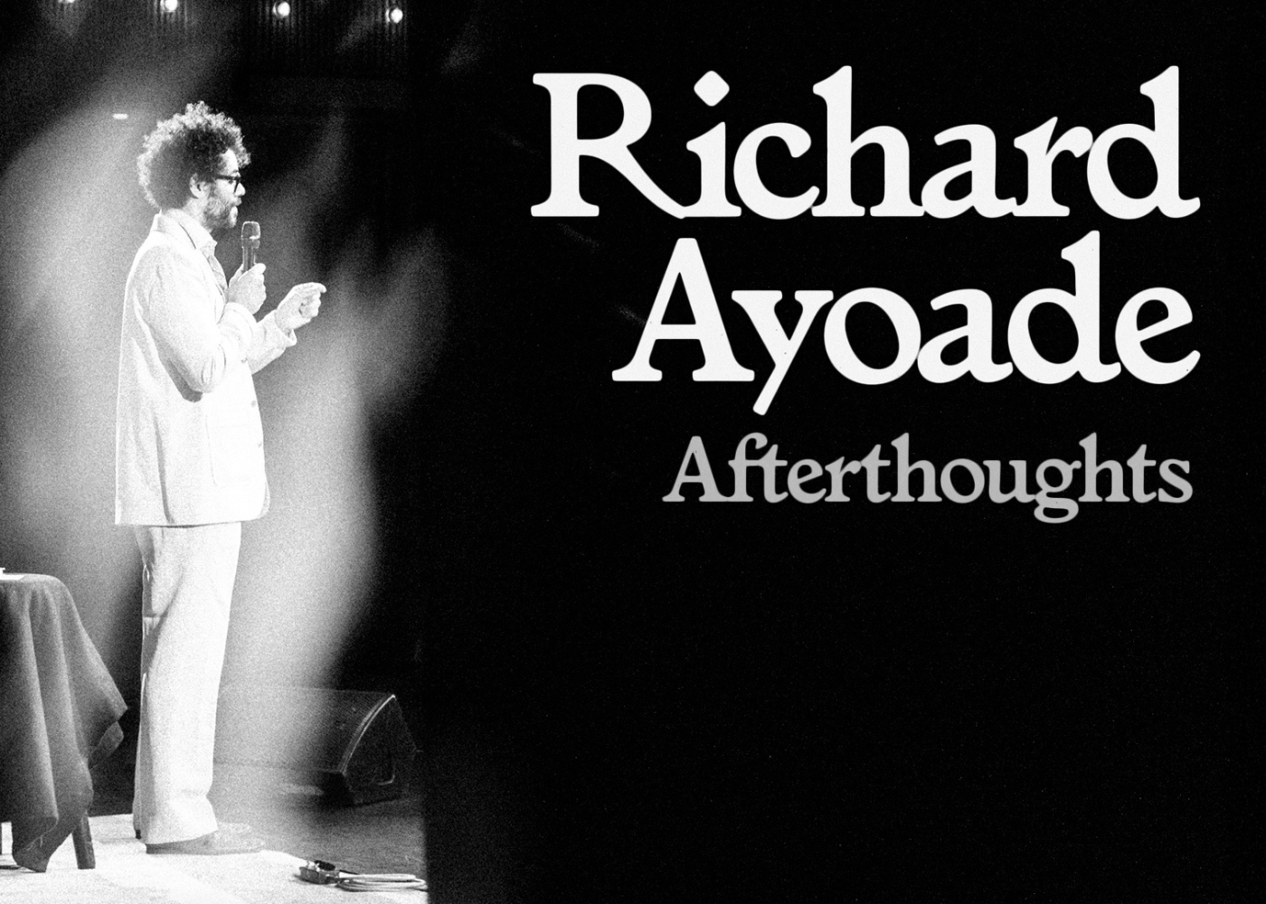 Richard Ayoade – Afterthoughts