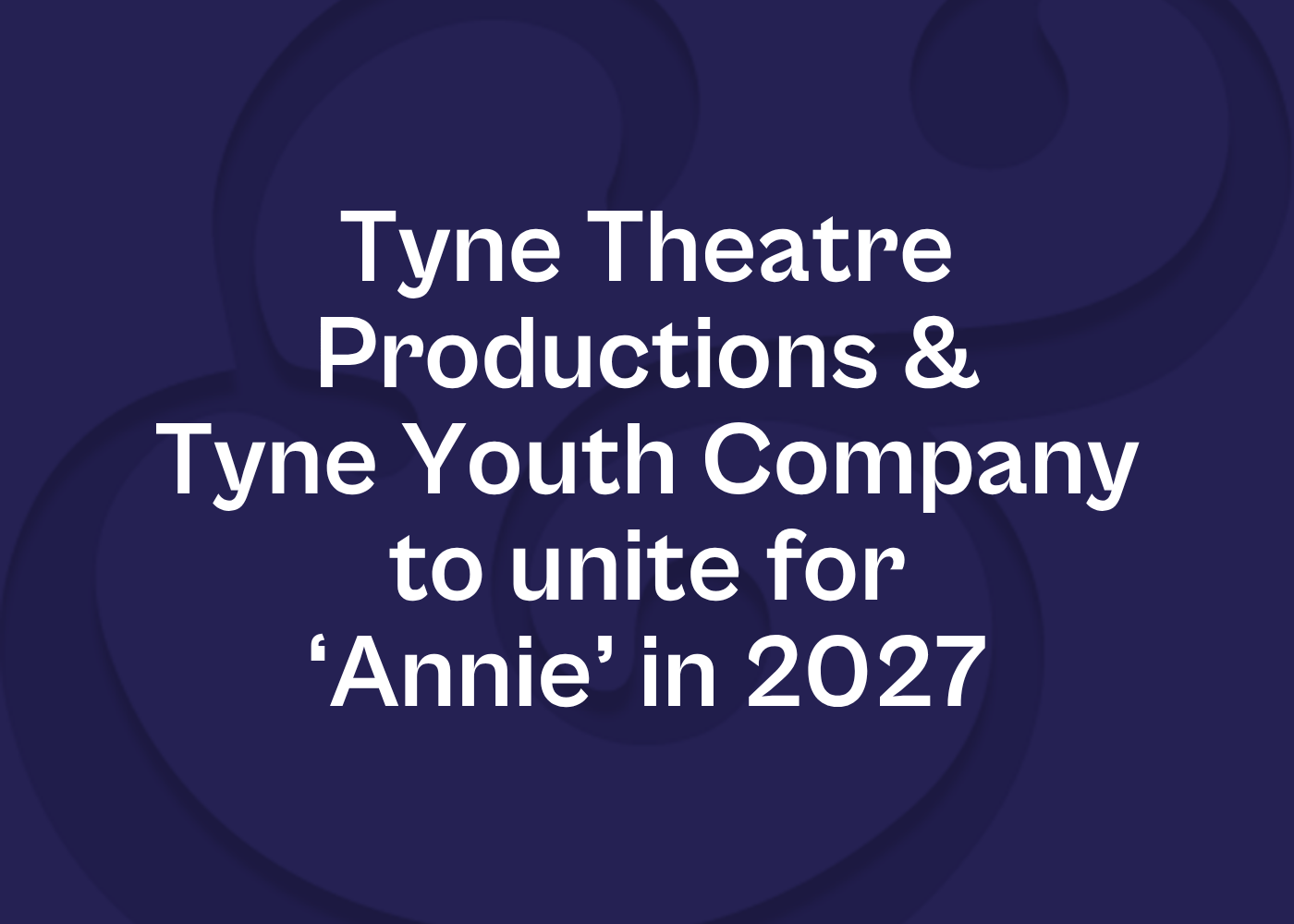 Annie announcement