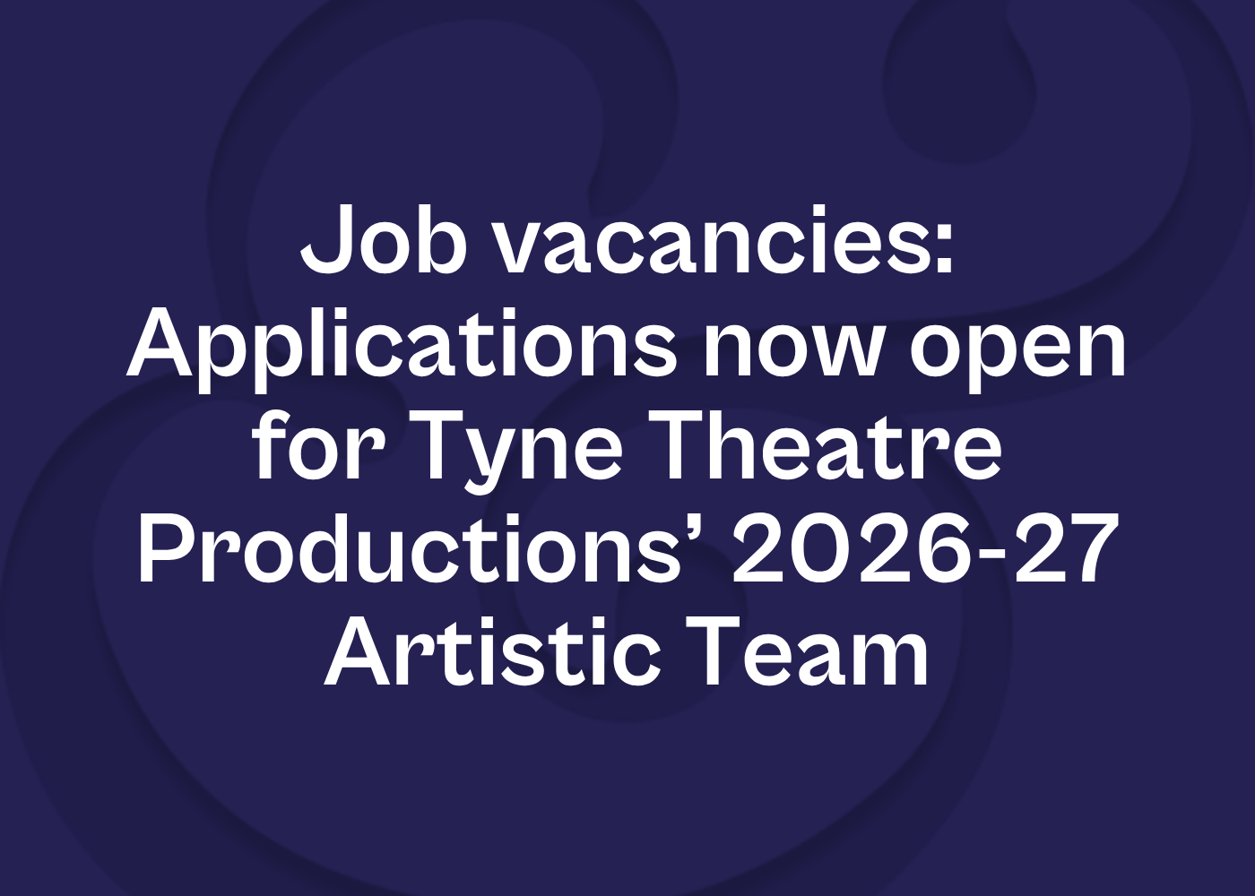 TTP Artistic Team applications
