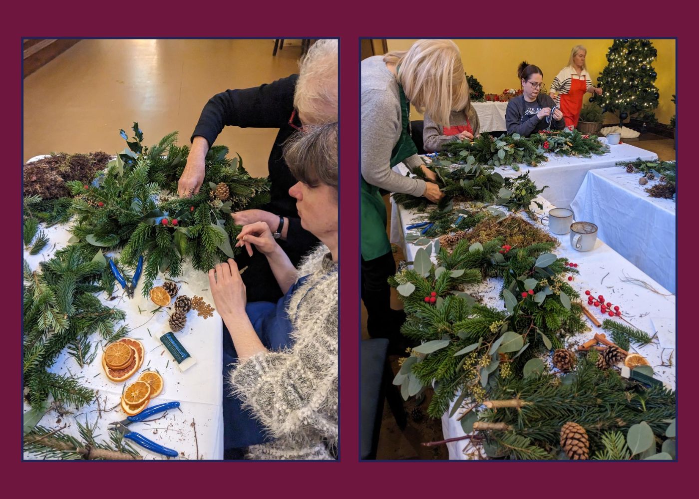Festive Wreath Making for Adults